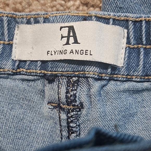 Classic Blue Wide Leg Women's Jeans - Picture 4 of 14